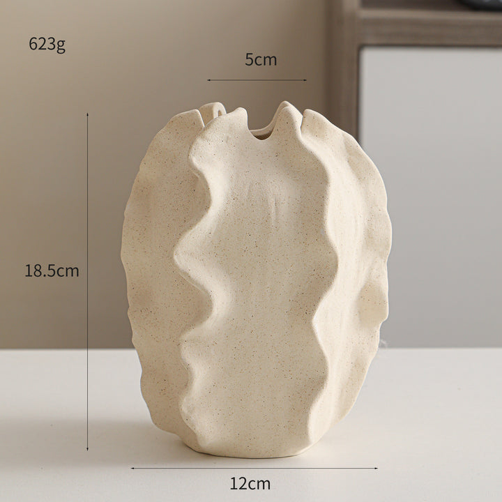 Keramik-Vase Flower, modern