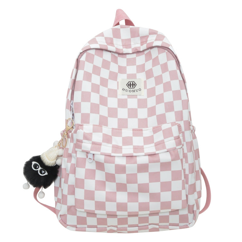 Rucksack mit Buchstabenmuster, 20–35 L