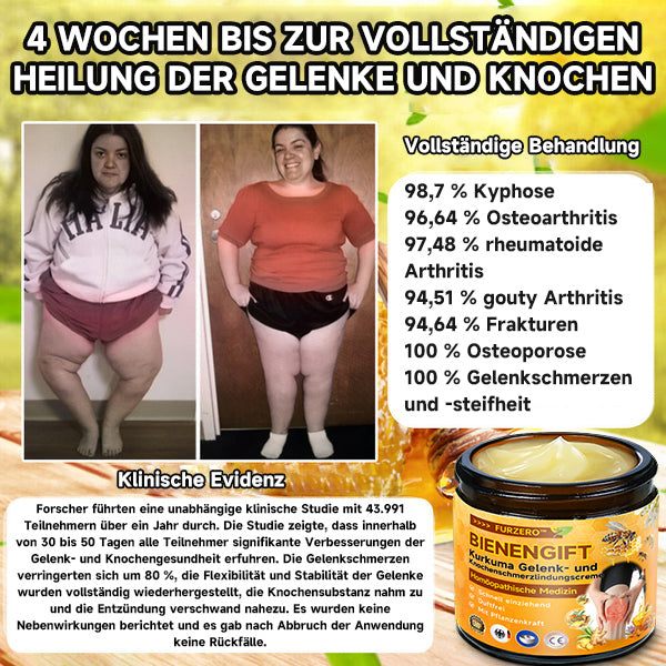 Bienen-Vital-Creme | Schnelle Schmerzlinderung | Karnz
