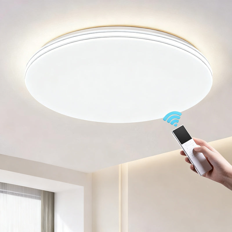 LED Deckenleuchte rund 40 cm, modern, dimmbar