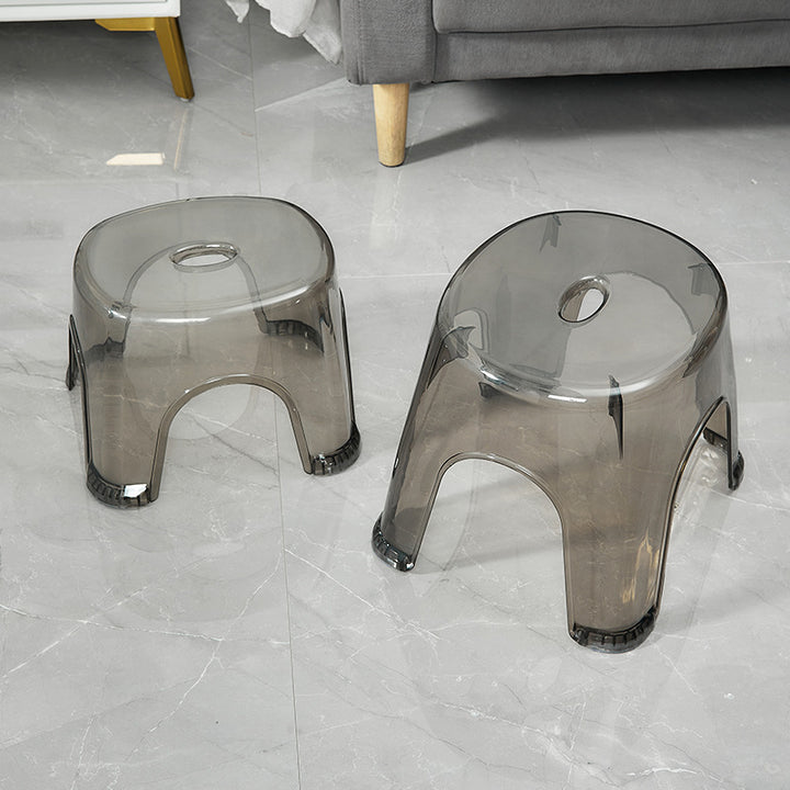 Kunststoff-Hocker, quadratisch, robust