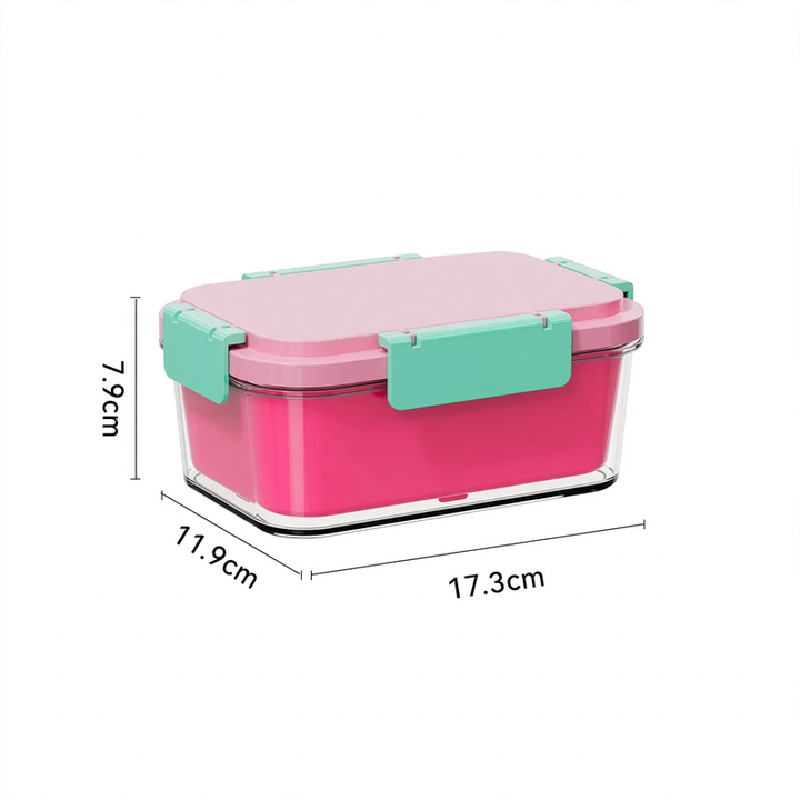 Frischhaltebox mit Kühlelement und Abtropfplatte