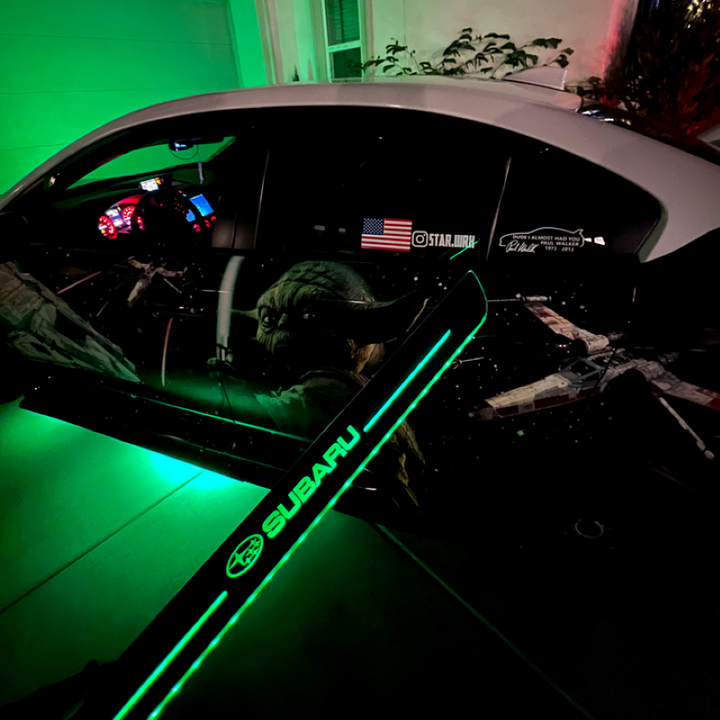 Magnetische Auto Lichter LED - Starker Kleber Wasserdicht & Kratzfest Karnz