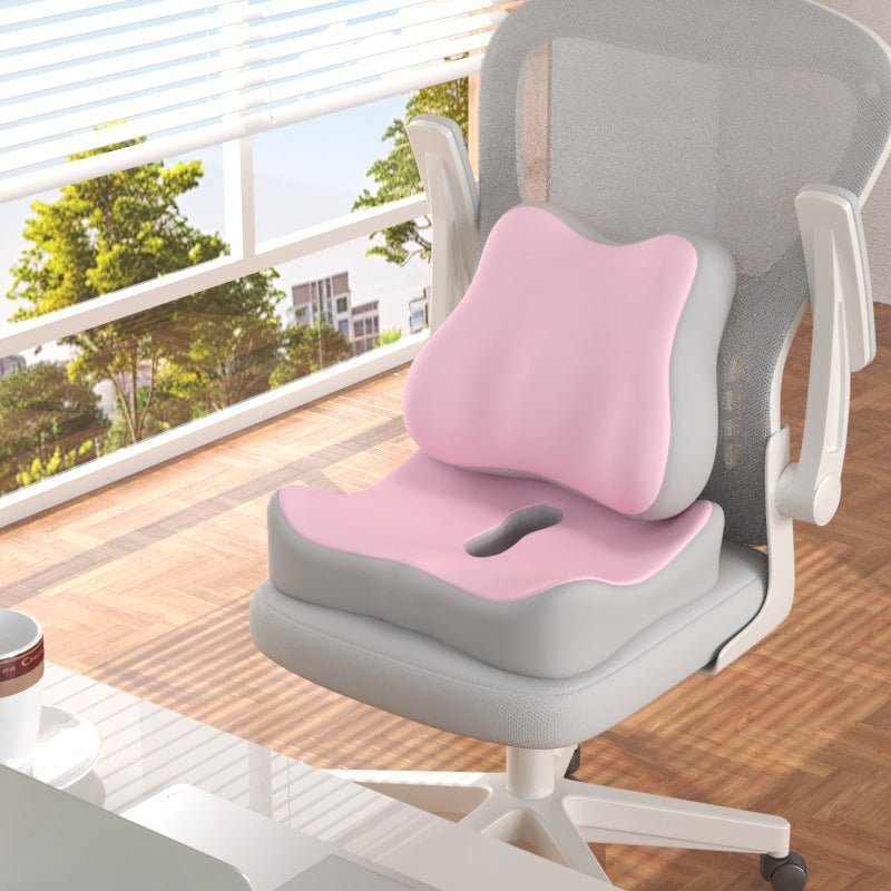 Sitzkissen mit Lendenstütze, Memory-Foam