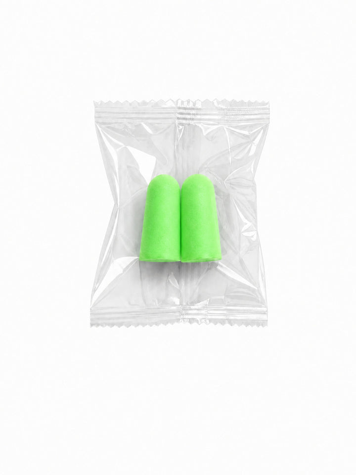 Schaumstoff-Ohrstöpsel, Kugelform, 25×12 mm