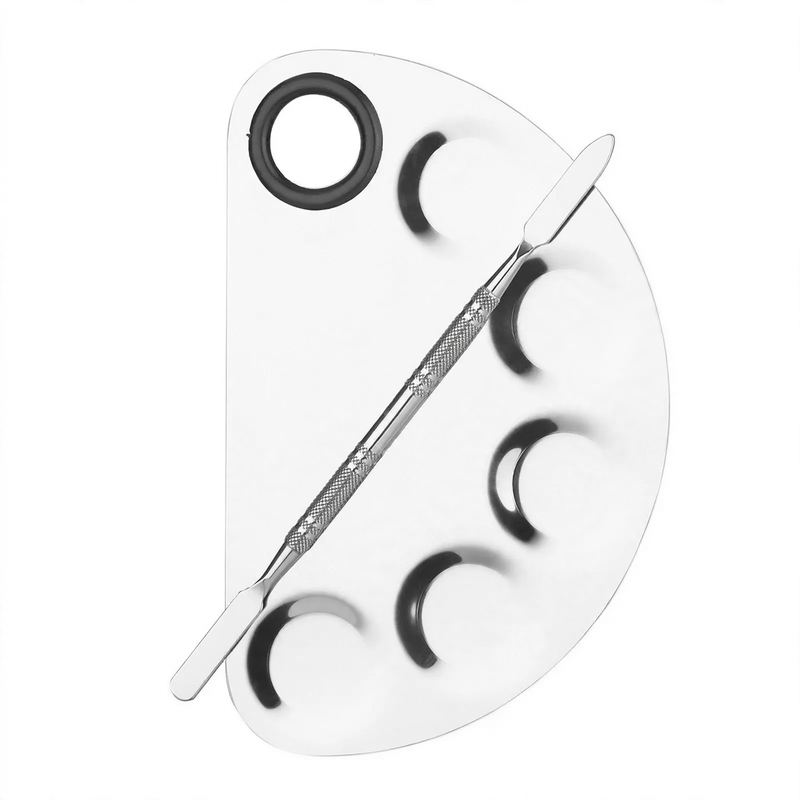 Nagel-Mischpalette aus Edelstahl, verschiedene Formen
