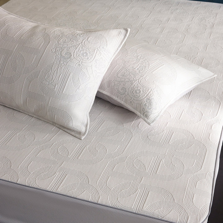Kühlmatte aus Eismatte und Rattan, 150×200 oder 180×200 cm