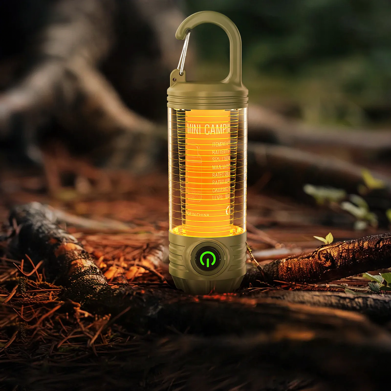 Campinglampe, LED, aufladbar, tragbar