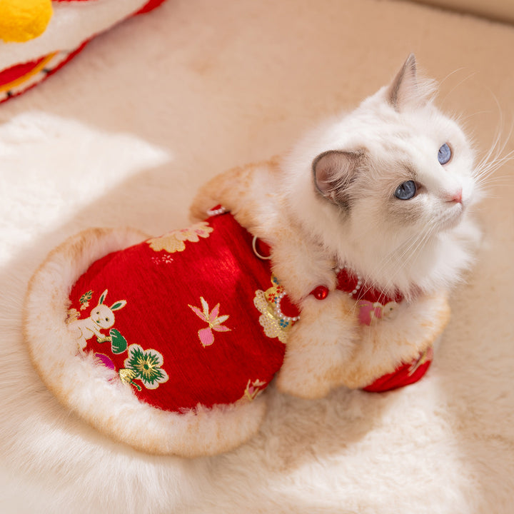 Chinesische Winterjacke für Katzen und Hunde