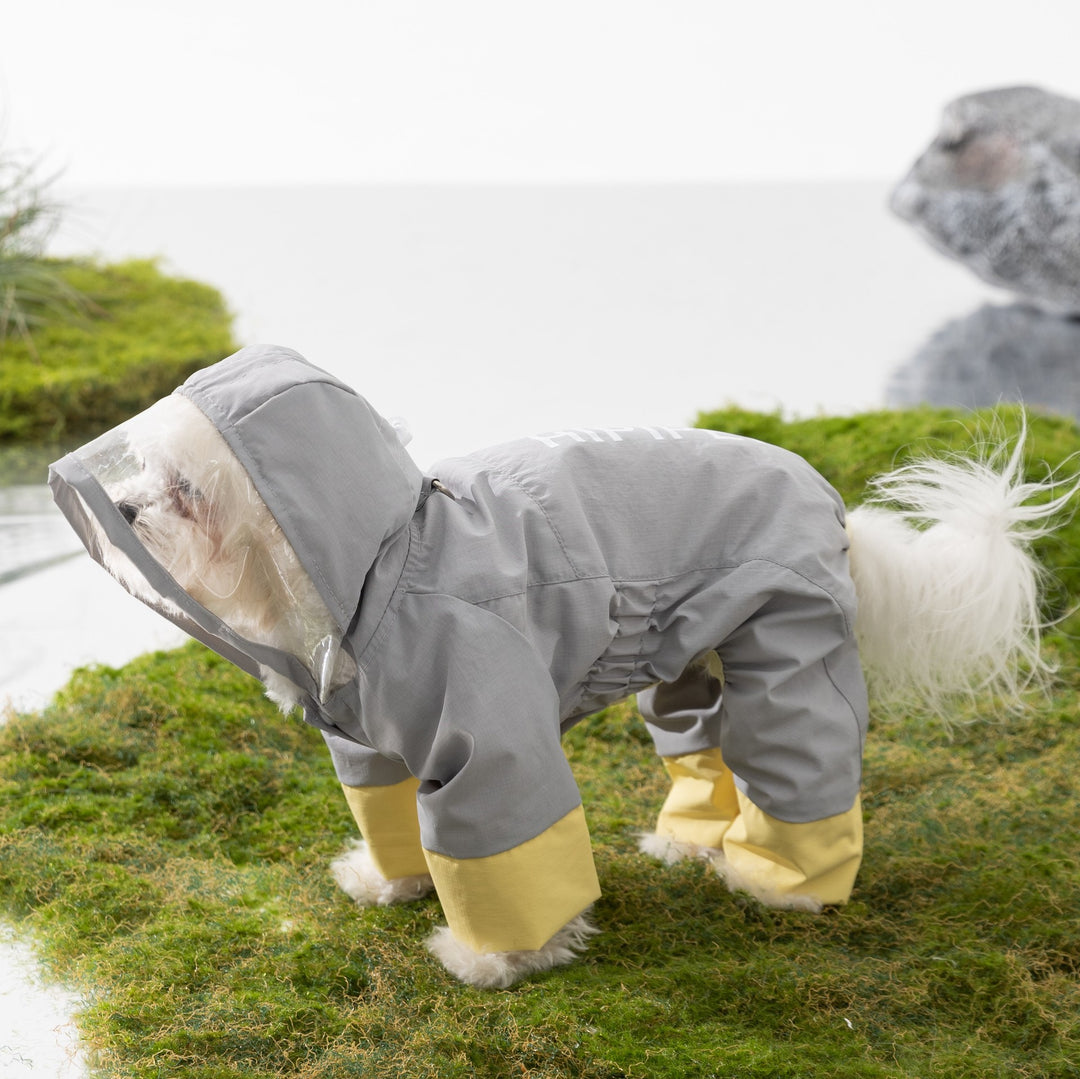 Regenmantel für Hunde, Nylon, wasserdicht