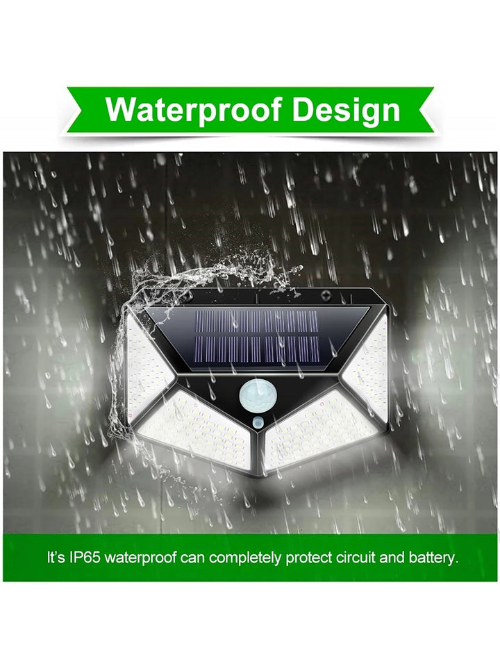 MULTIFUNKTIONALE SOLARLAMPE - WASSERDICHTE LED-GARTENLAMPE MIT BEWEGUNGSSENSOR | Karnz