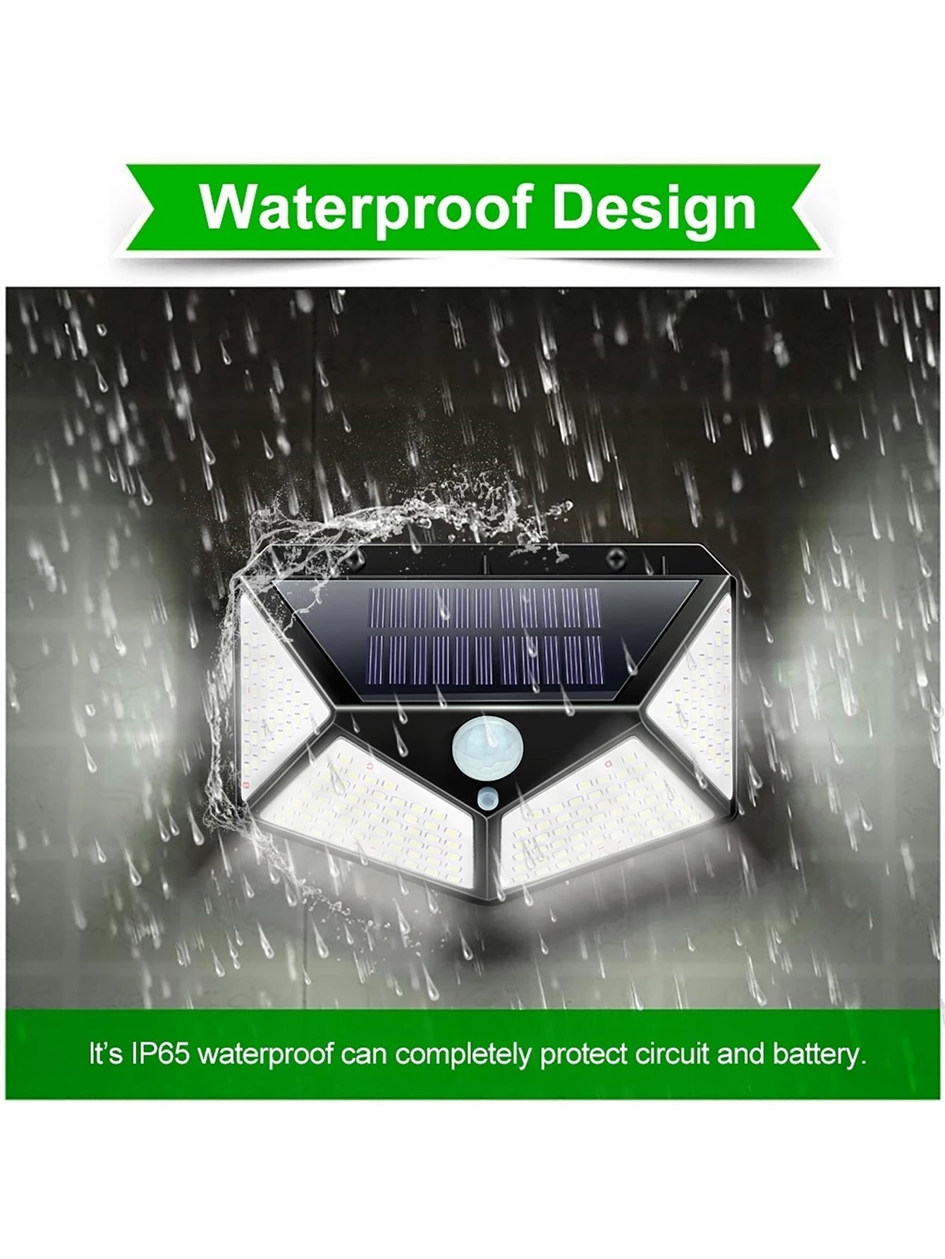 SolarGlow – Wasserdichte LED-Gartenbeleuchtung mit Sensor | Karnz