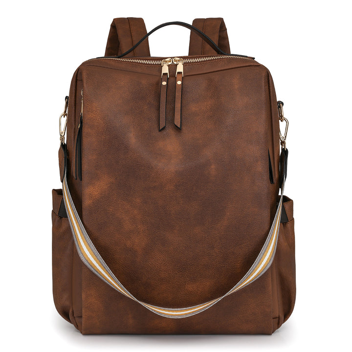 Damen-Rucksack aus PU, europäischer Stil