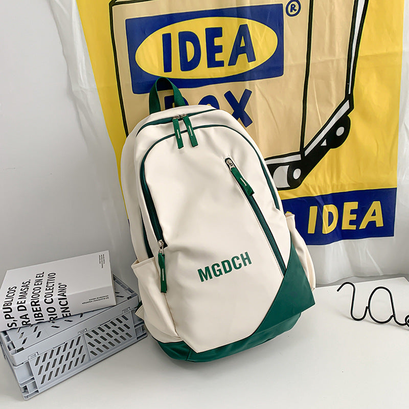 Rucksack, 20–35 L, Buchstabenmuster, bis 13 Zoll