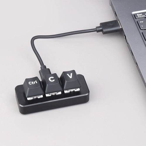 Programmierbare Mini-Tastatur, 3 Tasten