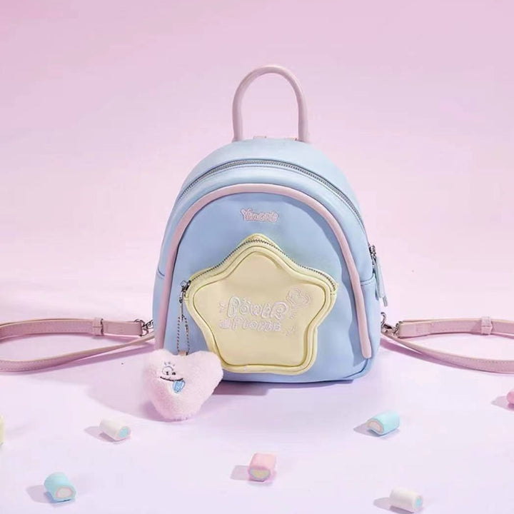 Mini-Rucksack mit Fünfsternen-Design
