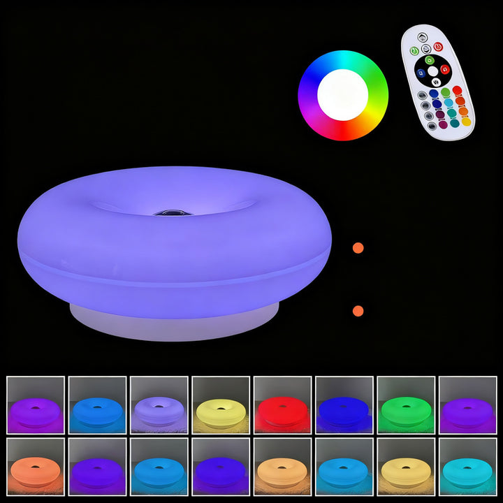 Donut-Tischleuchte mit Touchschalter