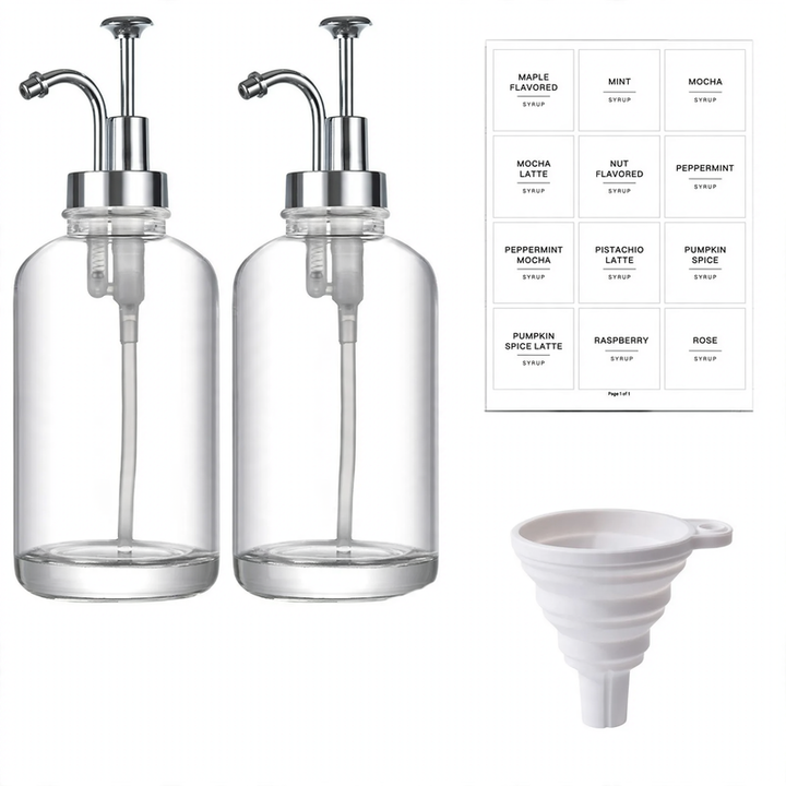 Glasseifen- und Lotion-Spender, 500 ml