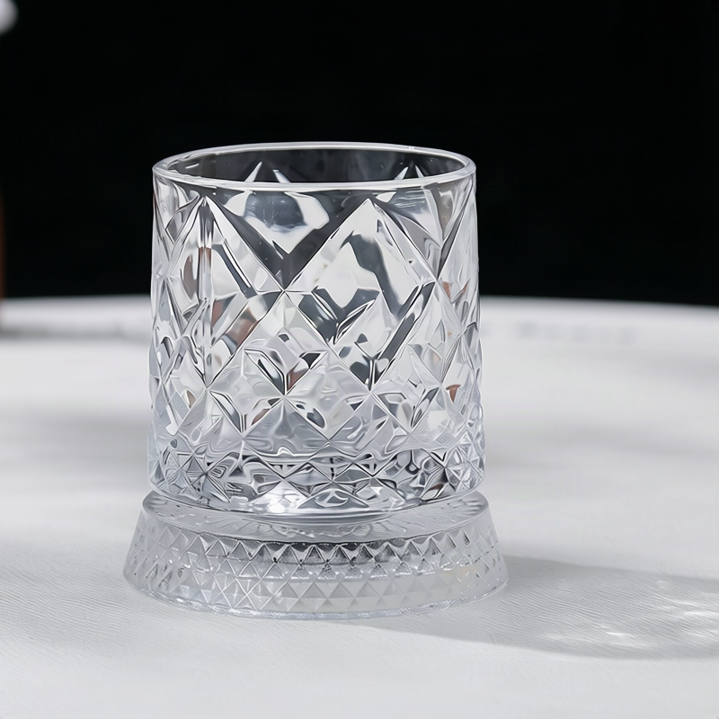Whiskeyglas aus Glas, 180 ml