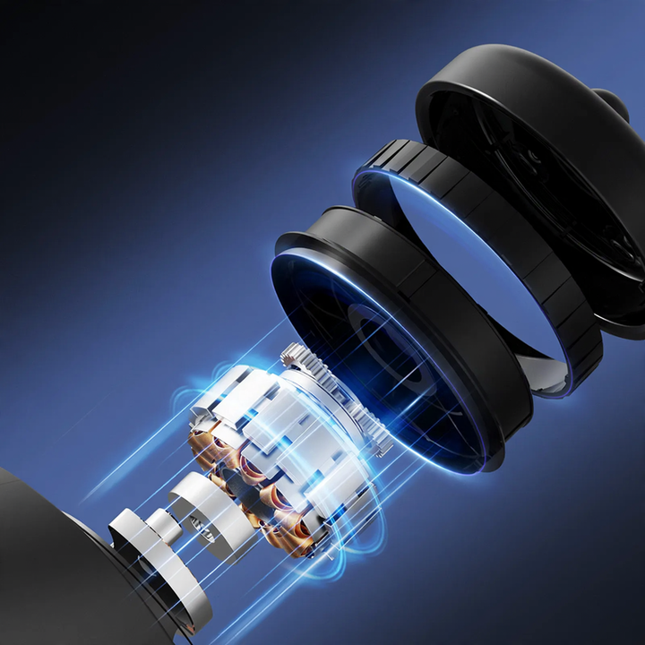 Hand-Vibrationsmassager mit Wärmefunktion und Mehrfach-Modi
