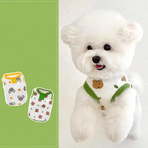 Atmungsaktives Sommer-Tanktop für kleine Hunde