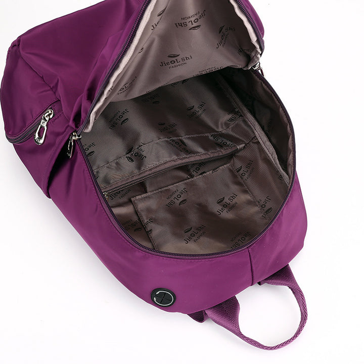 Rucksack mit Getränkefach, Nylon, Rückenlastausgleich
