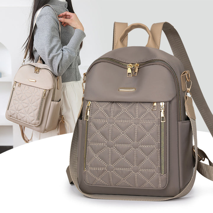 Wasserdichter Damen-Rucksack aus Oxfordstoff