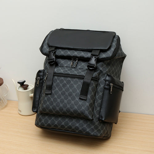 PU-Rucksack, Gittermuster, unter 20 L