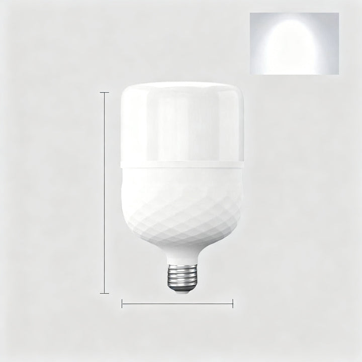 LED-Glühbirne E27, energiesparend, Weiß