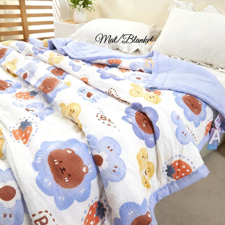 Steppdecke aus Polyester, maschinenwaschbar