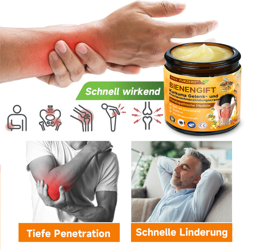 Bienen-Vital-Creme | Schnelle Schmerzlinderung | Karnz