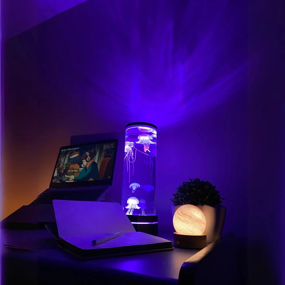 Jellyfish Aquarium Tischlampe | Karnz