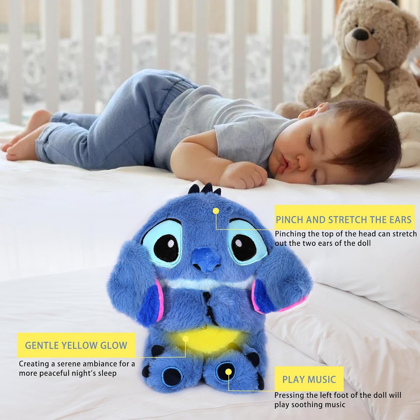 Stitch Plush Schlafbegleiter | Karnz