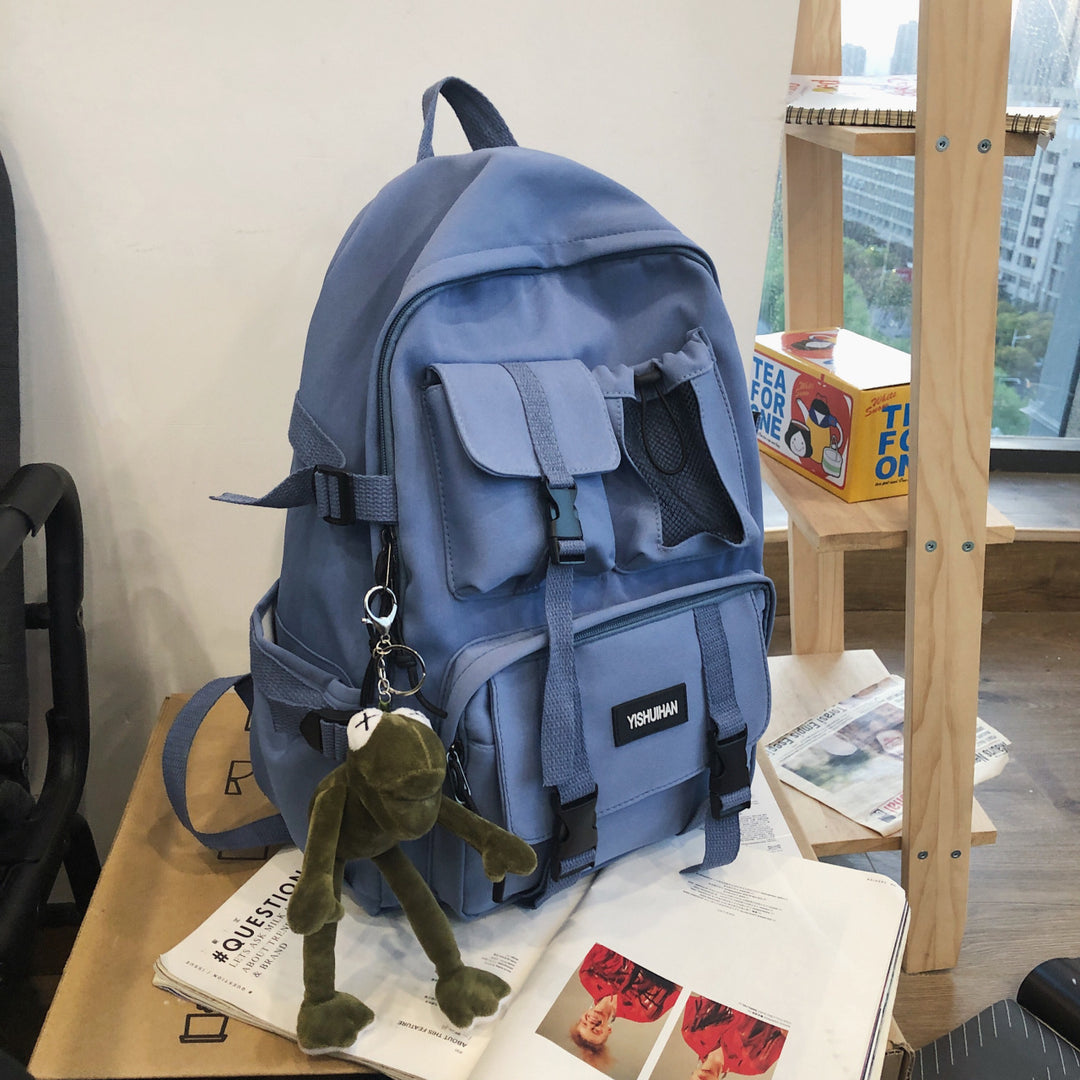 Nylon-Rucksack, atmungsaktiv und wasserfest