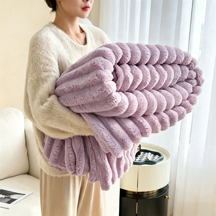 Fleecedecke aus Korallenfleece, 1500–2000 g