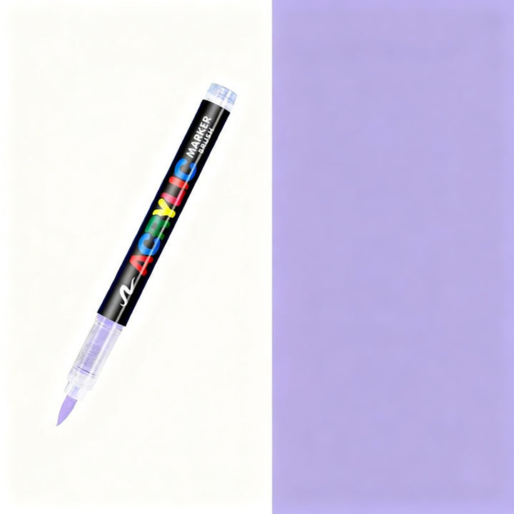 Acrylmarker-Set, 12–168 Farben, direkt befüllt
