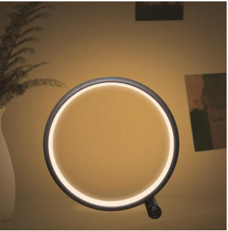 Ringlicht mit RGB-Farbwechsel, Aluminiumsockel