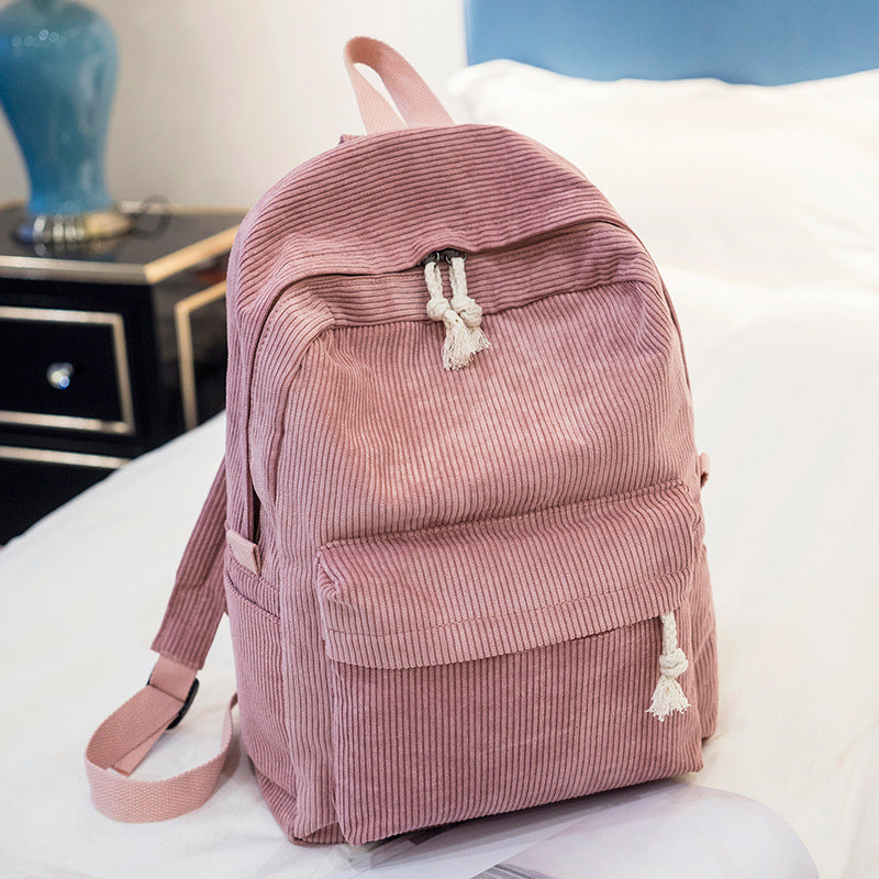 Cordstoff-Rucksack, 20–35 L, wärmend