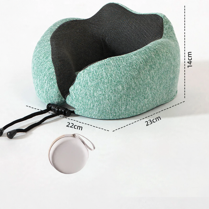 Memory-Foam-Nackenkissen für Reisen und Alltag