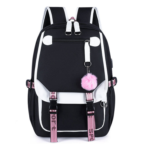 Rucksack aus PVC, 44×30×20 cm