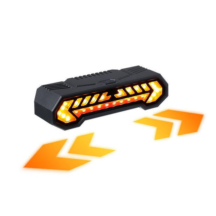 Fahrrad-Projektion-Rücklicht mit Richtungsanzeige, 1200 mAh