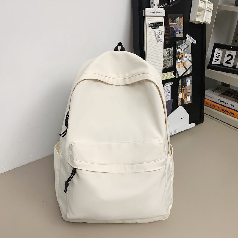 Oxford-Rucksack, einfarbig, großes Volumen