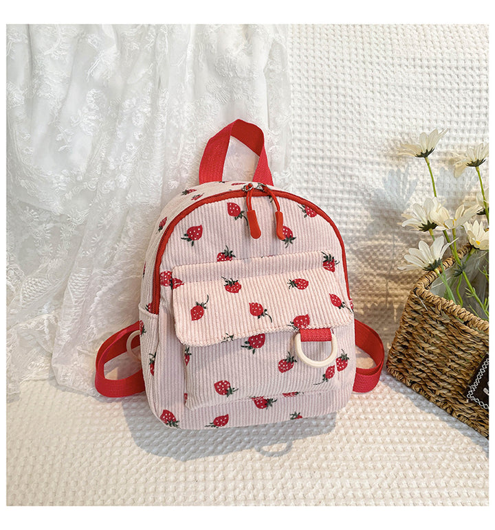 Cord-Rucksack, Baumwolle, strapazierfähig