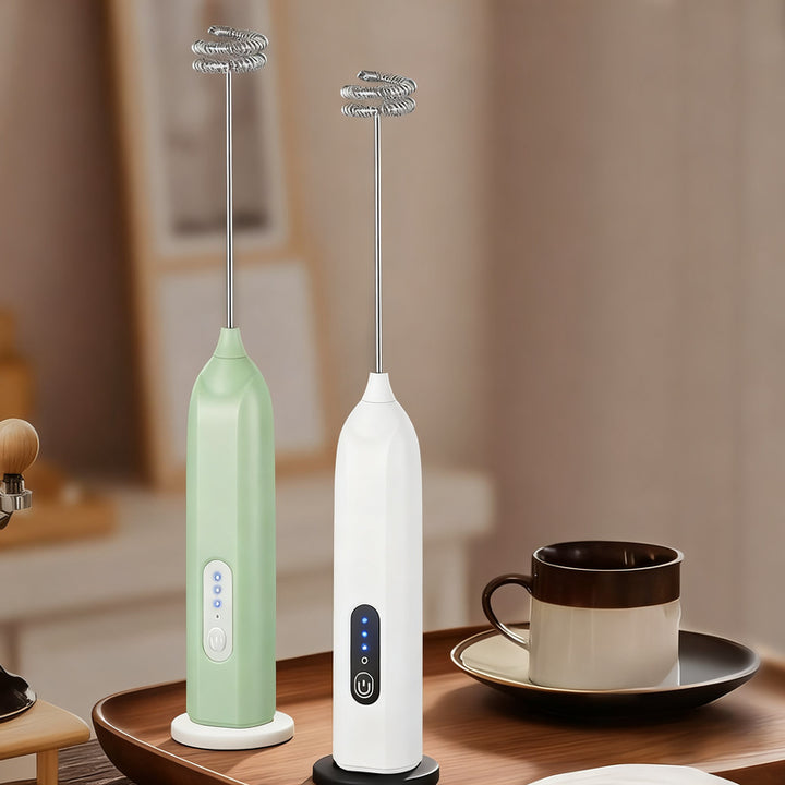 Elektrischer Milchaufschäumer, USB-C, mehrere Funktionen