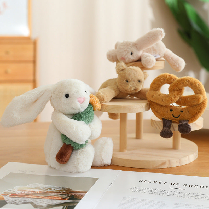 Plüsch-Hase mit Herz, Kuscheltier