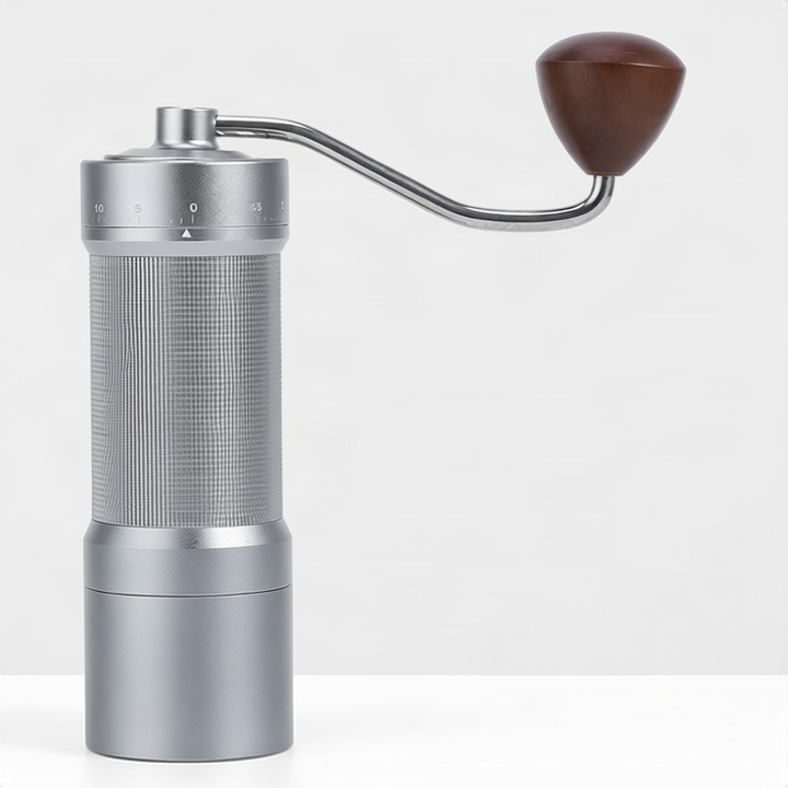 Handkaffeemühle mit Stahlkern, Luxus-Design