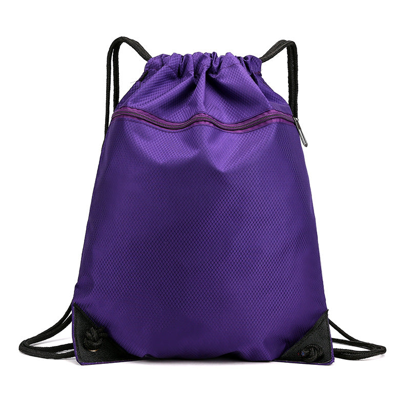 Wasserdichter Rucksack mit Kordelzug, Oxford-Gewebe
