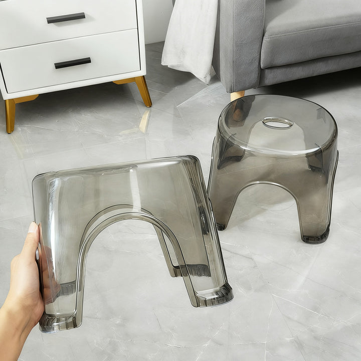 Kunststoff-Hocker, quadratisch, robust