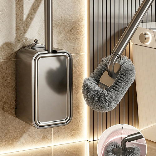 Toilettenbürste mit Saugnapf, wandmontierbar
