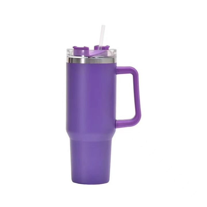 Isolierbecher aus Edelstahl mit Griff, 1200 ml
